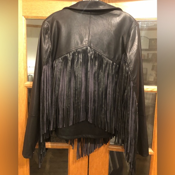 NWT Dear John Talin Fringed Jacket - Picture 5 of 6